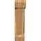 Ekena Millwork Traditional Slat Rough Sawn Bracket w/ Offset Brace, Western Red Cedar, 6"W x 20"D x 24"H BKT0604X20X24TRA06RWR - alternate 3